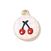 Printed Alloy Pendants ENAM-F160-03B-G-1