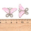 Alloy & Glass & Crystal Rhinestone Pendnats GL-CBA7C67-01P-01-3