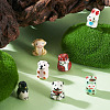 7Pcs 7 Styles Handmade Porcelain Beads PORC-TA0001-33-5