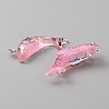 Transparent Resin Pendants DIY-TAC0020-25E-2