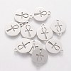 Non-Tarnish 201 Stainless Steel Charms STAS-S105-T182-1