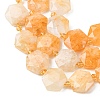 Natural Quartz Beads Strands G-H344-A03-01-4