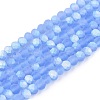 Transparent Glass Beads Strands EGLA-A044-T2mm-MB14-1