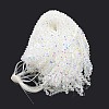 Imitate Austrian Crystal Electroplate Bicone Glass Bead Strands LS-GLAA-F029-6x6mm-A01-3