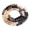 Natural & Synthetic Mixed Gemstone Beads Strands G-D080-A01-01-18-2