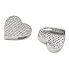 Rack Plating Brass Micro Pave Cubic Zirconia Slide Charms CU-CBA01AA-27P-2