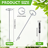 200Pcs Carben Steel Garden Landscape Staples AJEW-WA0004-14-2