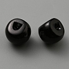 Resin Imitation Pearl Buttons LS-RESI-WH0034-38D-2