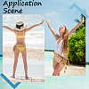 Polyester Women Crochet Beach Cover Up Sarong Wrap FIND-WH20019-154-4