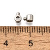 304 Stainless Steel Crimp Beads STAS-L216-51P-01-3