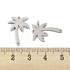304 Stainless Steel Connector Charms STAS-P344-05P-3