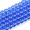 Transparent Glass Beads Strands GLAA-T032-T6mm-04-A-1