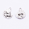 Tibetan Style Alloy Pendants TIBEP-TAC0002-01AS-RS-1