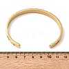 304 Stainless Steel Cuff Bangles for Women Men BJEW-H644-05G-5
