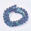 Synthetic Moonstone Beads Strands G-E468-G02-6mm-2