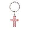 Synthetic & Natural Mixed Gemstone Keychains KEYC-JKC00729-3