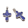 Alloy Enamel Pendants for Religion ENAM-F139-06AS-RS-2