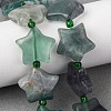Natural Fluorite Beads Strands G-K359-E14-1
