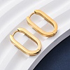 304 Stainless Steel Huggie Hoop Earrings STAS-H156-11C-G-2
