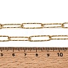 5MM 304 Stainless Steel Textured Paperclip Chain Necklaces for Women Men SA-CBA37BC-20G-5