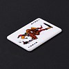 Printed Acrylic Pendants OACR-D008-07I-3