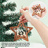 Wood Pendants FIND-WH0162-09-3