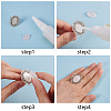 SUNNYCLUE DIY Ring Making DIY-SC0005-89AS-4