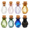   8Pcs 8 Colors Miniature Glass Bottles GLAA-PH0002-58-1