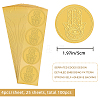 Self Adhesive Gold Foil Embossed Stickers DIY-WH0211-210-2