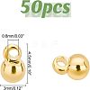 SUPERFINDINGS 50Pcs Brass Charms KK-FH0003-03-2