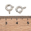Brass Spring Ring Clasps KK-CBA1AE8-05B-P-3