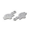 Non-Tarnish 304 Stainless Steel Pendants STAS-Q303-22P-2