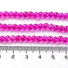 Drawbench Transparent Glass Beads Strands GLAD-Q012-4mm-19-4