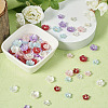  96Pcs 12 Styles Opaque Resin Pave Rhinestone Cabochons RESI-TA0002-33-13