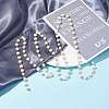 Handmade Natural Freshwater Pearl Beaded Chains AJEW-JB01088-01-2