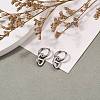 Tarnish Resistant Soda Pull Tab Earrings EJEW-JE04398-3