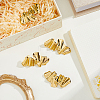 4Pcs Alloy Lapel Pins for Backpack Clothes JEWB-FH0003-26G-4