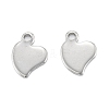 Non-Tarnish 304 Stainless Steel Charms STAS-K218-02P-1