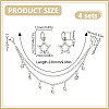 Alloy Multi-strand Curb Chains FIND-GO0003-82A-2