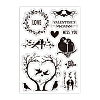 Custom PVC Plastic Clear Stamps DIY-WH0448-0443-8