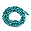 Synthetic Turquoise Beads Strands G-U004-02G-3