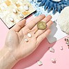 10Pcs 10 Styles Natural Baroque Keshi Pearl Pendants KK-CJ0003-62-4
