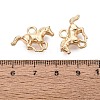 Brass Pendants KK-Q074-22G-3