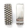 304 Stainless Steel Slide Charms/Slider Beads STAS-I181-025B-AS-2
