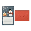 Christmas Paper Congratulation Card X1-DIY-B080-05-2