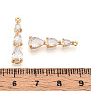 Brass Micro Pave Cubic Zirconia Pendants LS-KK-N261-118C-G-3