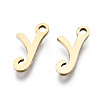 201 Stainless Steel Charms STAS-T044-217G-Y-1
