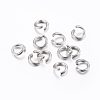 Tarnish Resistant 304 Stainless Steel Open Jump Rings X-STAS-H437-3.5x0.7mm-1