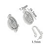 Brass Box Clasps FIND-WH0148-525P-1-1
