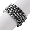 Electroplate Beads Strands X-EGLA-H104-02K-1